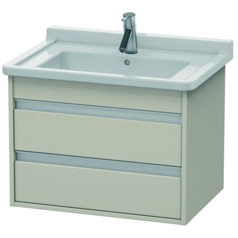 DU WTU wandhängend Ketho 455x650x480mm 2 SchKa, für 030470, taupe