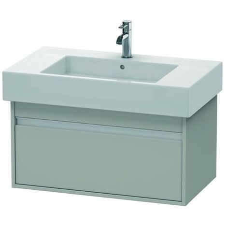DU WTU wandhängend Ketho 455x800x410mm 1 Auszug, für 032985, Betongrau Matt