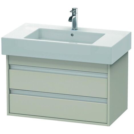 DU WTU wandhängend Ketho 455x800x480mm 2 SchKa, für 032985, taupe