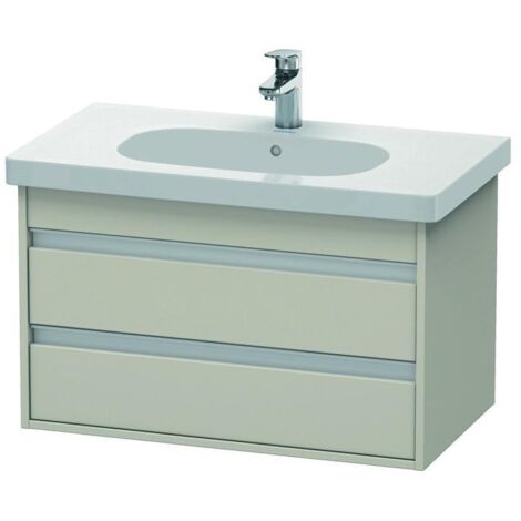 DU WTU wandhängend Ketho 455x800x480mm 2 SchKa, für 034285, taupe