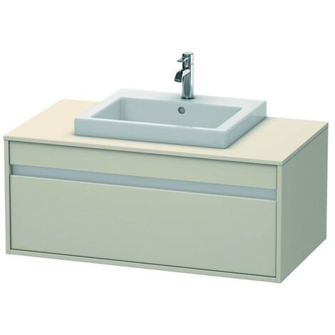 DU WTU wandhängend Ketho 550x1000x426mm 1 Auszug, für EBWT mi., taupe