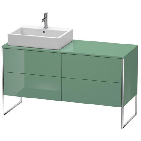DU XSquare KWTU bds 1400x548x778mm Taupe Seidenmatt