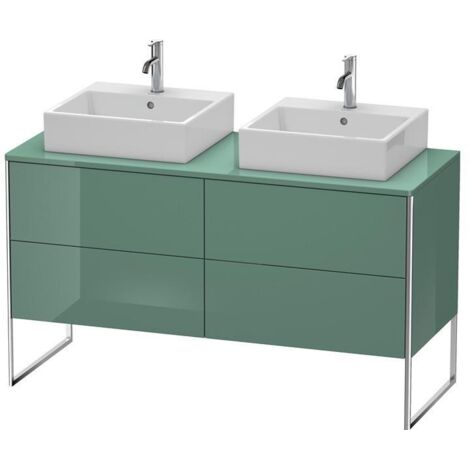 DU XSquare KWTU bds 1400x548x778mm, Taupe Seidenmatt