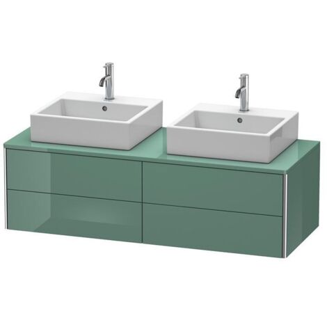 DU XSquare KWTU wh, 1400x548x400mm, Taupe Seidenmatt, 4SK