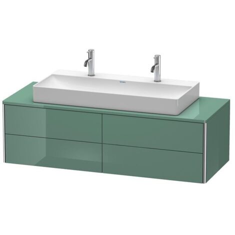 DU XSquare KWTU wh, 1400x548x400mm, Taupe Seidenmatt, 4SK, tip-on