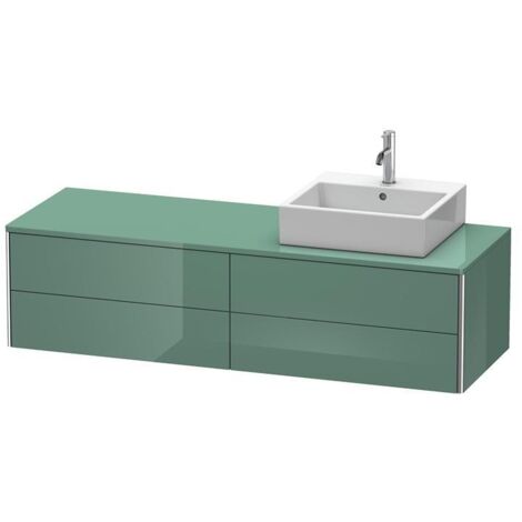 DU XSquare KWTU wh 1600x548x400mm, Taupe Seidenmatt, 4SK