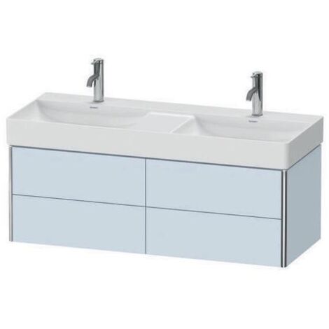 DU XSquare WTU wh 1184x460x397mm, 4SK, tipon, f. WT L&R, Taupe Seidenmatt