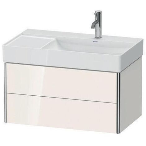 DU XSquare WTU wh 784x460x397mm, 2SK, tipon, f.WT R SAS, Taupe Seidenmatt