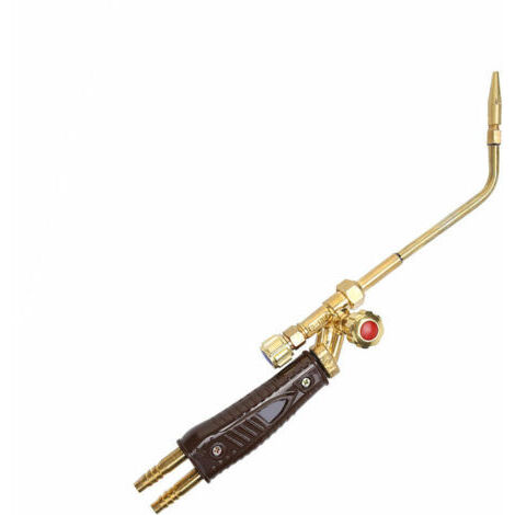 Dual-gas oxy-acetylene welding torch – High-quality copper – Compact design for precise welding – Model H01-6