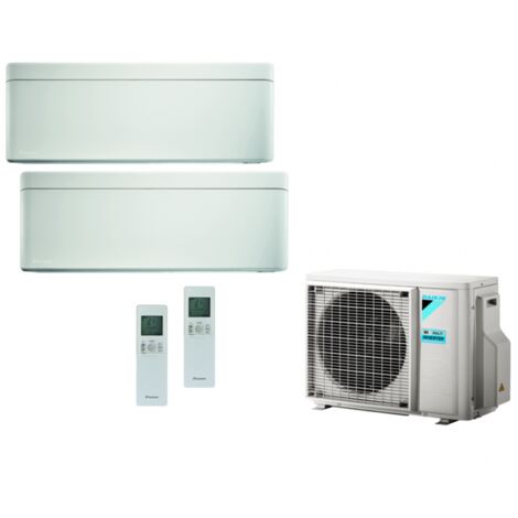 Condizionatore Daikin Dual Split 12+18 FTXA35AW FTXA50AW 2MXM68A