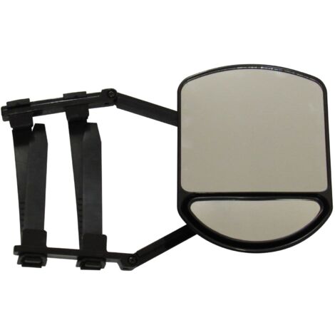 Dual Lens Extending Towing Mirror (Car Caravan Trailer Extension Steady View Universal)
