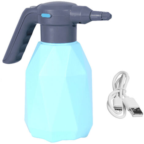 Dual-mode USB rechargeable electric plant mist sprayer, automatic home garden watering sprayer, multifunctional window cleaning tool