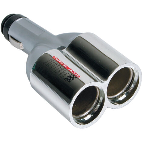 Dual-Muffler, presa corrente doppia 12/24V