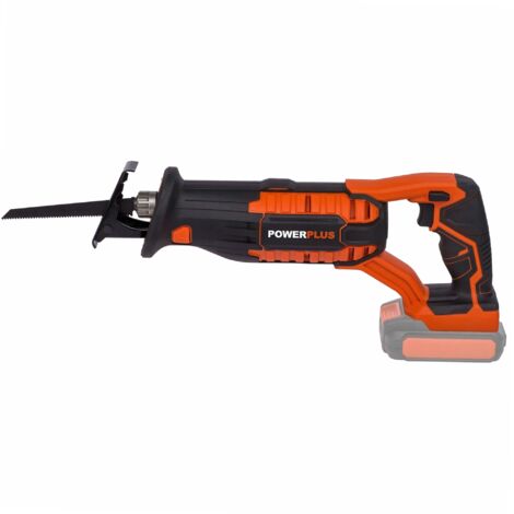 Dual Power Scie Sabre sans Fil de 20 V POWDP25100 - Scie à Guichet à Batterie 2800 min-1 - sans Batterie ni Chargeur