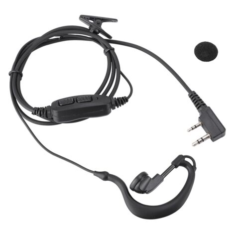 Dual-PTT-Headset mit Mikrofon für Baofeng UV-82, UV-82L, UV-89 Funkgeräte und kompatible Modelle