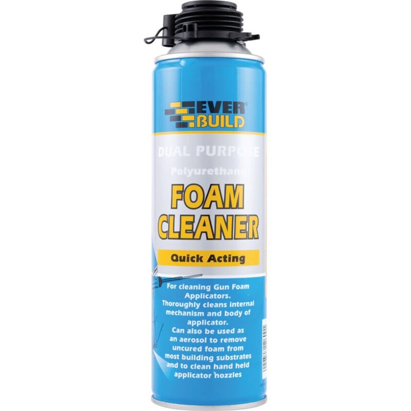 Everbuild - Dual Purpose Polyurethane Foam Cleaner 500ML