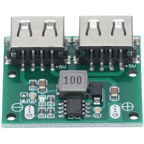 Dual-USB-Ausgang DC-DC-Ladegerät 9V 12V 24V auf 5,2V 3A Ladereglermodul