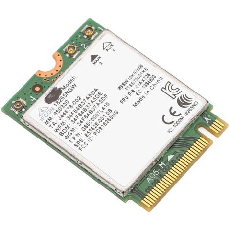 Dualband-WLAN/Bluetooth-4.2-Karte mit 867 Mbit/s für Laptops, Büroanwendungen und Gaming