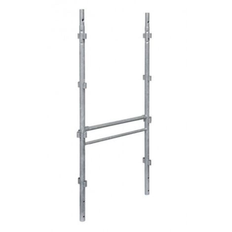 DUARIB - Cadre H - 2m - pour échafaudage F3000 - acier