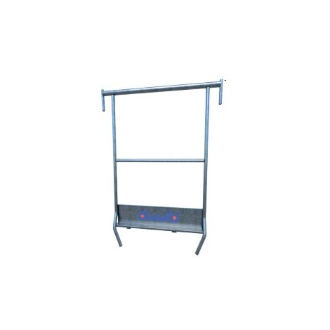 DUARIB - Garde-corps d'extremité EXMDS1 - pour échafaudages F3000, F3000 ALU et MULTI 4X - acier galvanisé