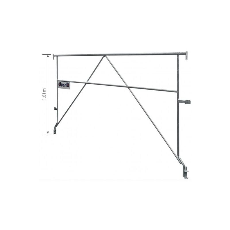 Duarib - Garde-corps latéral EXMDS1 - pour échafaudages F3000, F3000 alu - acier galvanisé
