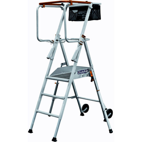 DUARIB GROUP - Plate-forme de Chantier Télescopique en Aluminium TPliant - Hauteur de plancher 0,52-0,84m