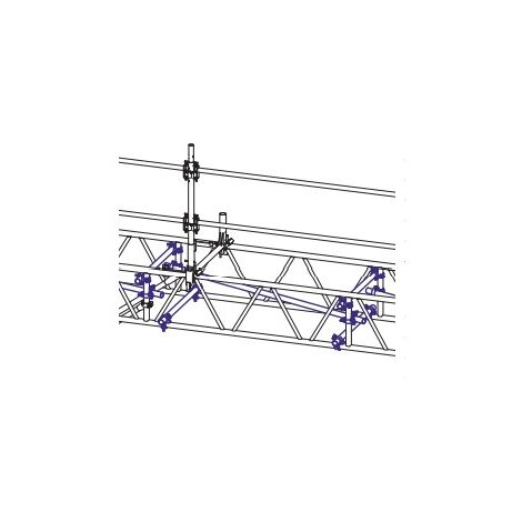 DUARIB - Laçage pour poutre longueur 9m - pour échafaudages F3000, F3000 ALU et MULTI 4X