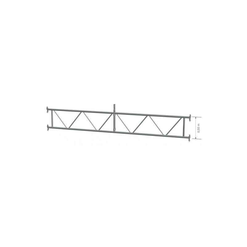 Duarib - Poutre - hauteur : 0.5m - pour échafaudages F3000, F3000 alu et multi 4X - acier