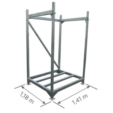 DUARIB - Rack pour garde-corps exm - acier galvanisé
