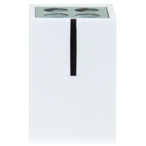 DUBAI Vaso Poliresina Blanco MSV