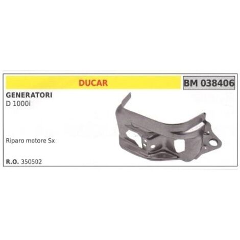 DUCAR capot moteur gauche pour générateur D 1000i