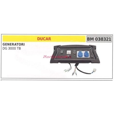 DUCAR-Schalttafel für Generator DG 3000 TB 038321