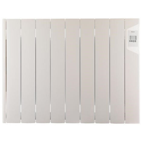 DUCASA Radiateur mural à fluide thermique 1500 W - Electronique - Fil pilote 6 ordres- NF