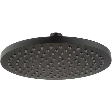 DUCATI - 50NS759 SOFFIONE DOCCIA DIAMETRO 20 CM NERO/SATINATO ABS
