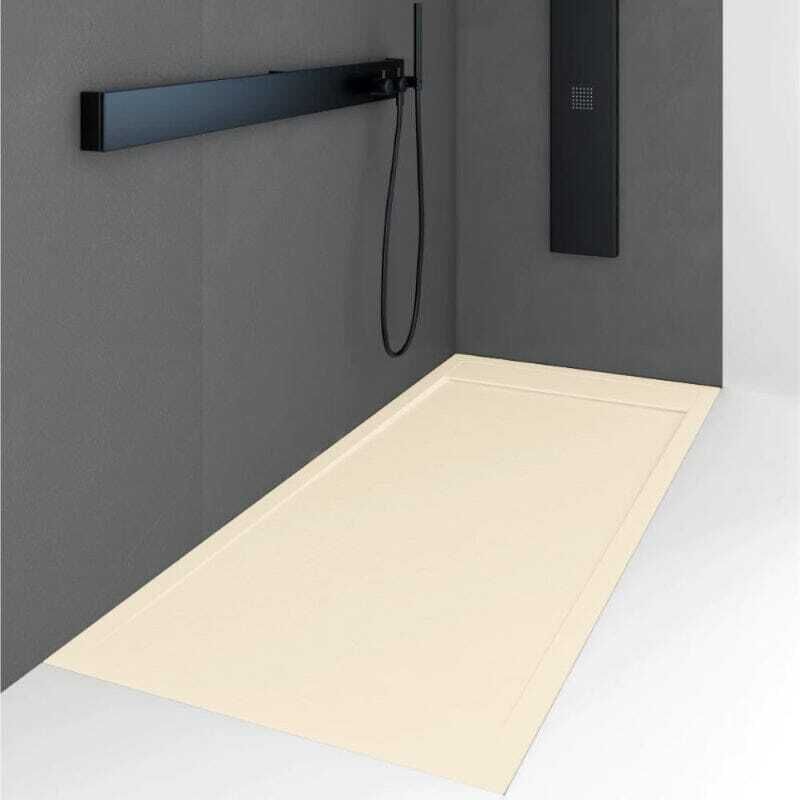 

Plato de ducha resina QUORE CREMA 80x180cm