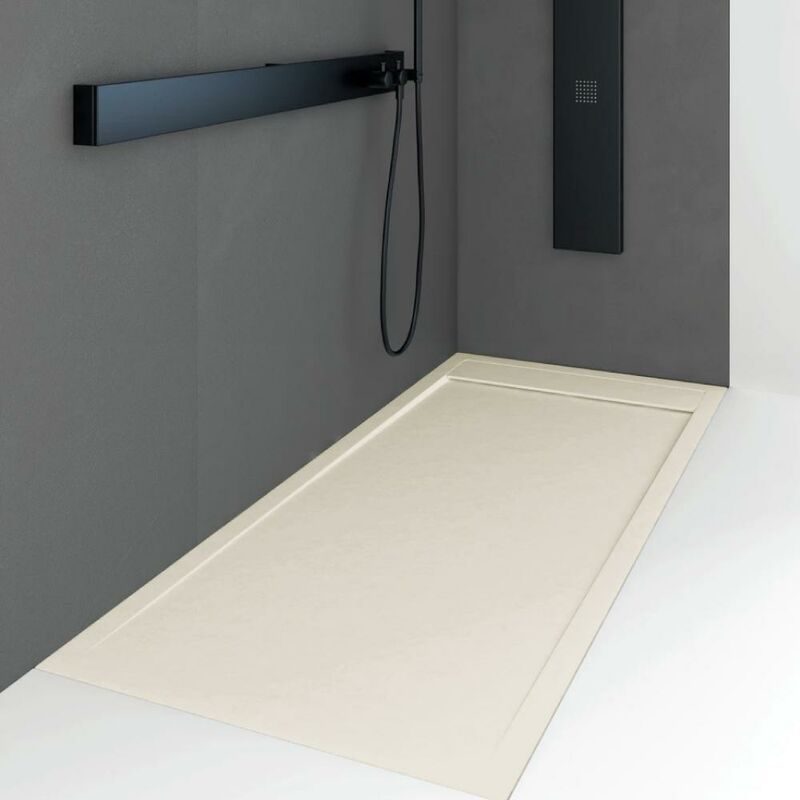 

Plato de ducha resina QUORE CREMA 90x170cm