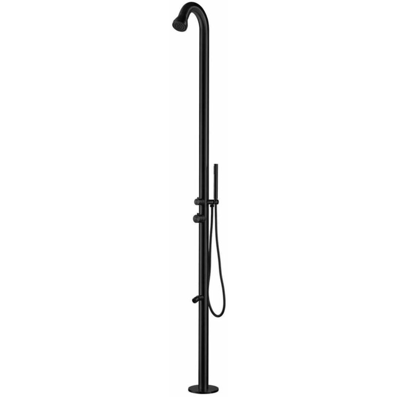 

Ducha exterior negra de alta calidad cm 228,9x18x25 ML9003-MB - Sined