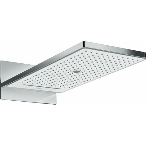 Ducha de cabeza Hansgrohe Rainmaker Select 580 3jet, color: Cromado / Blanco - 24001400