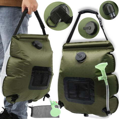 Ducha de camping Heckermann de 20 litros
