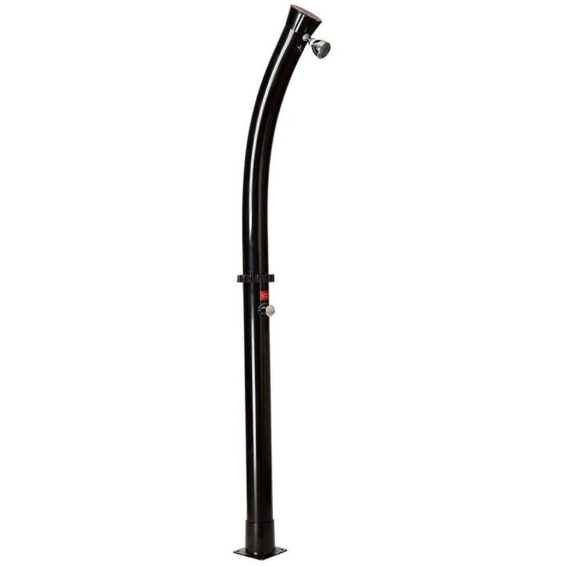 Starmatrix - Ducha De Exterior Económica Cm 16,4X16,4X211 Mpc Doccia Tom Nera