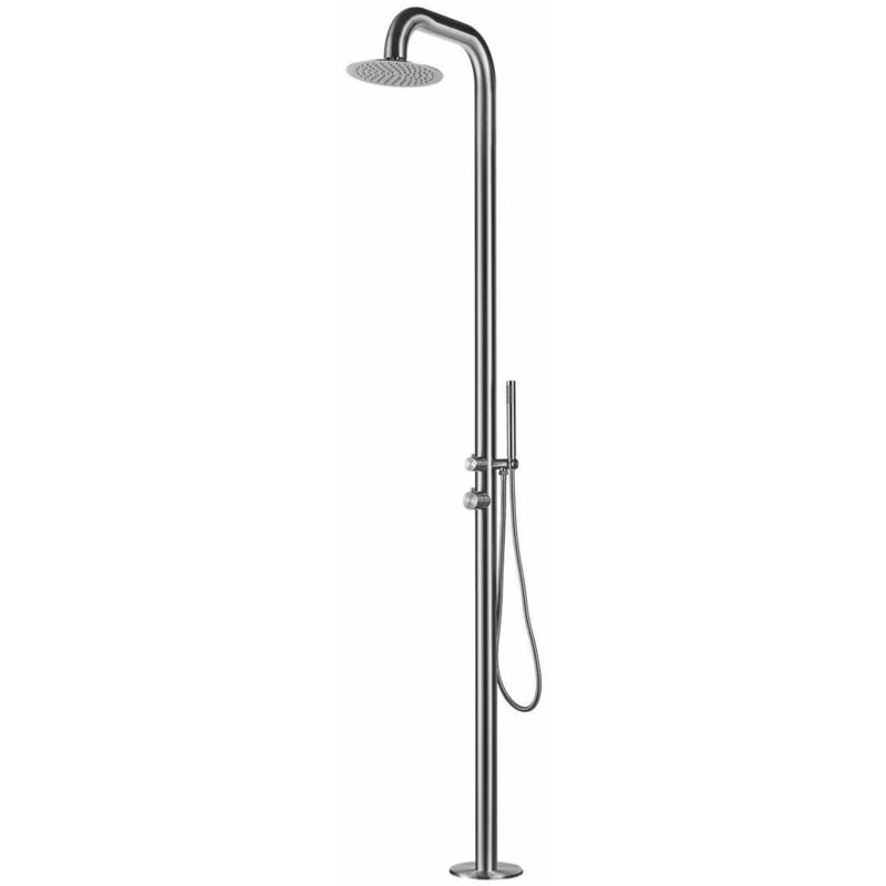 

Ducha de jardín de alta calidad cm 220x25x54,5 PULA INOX - Sined