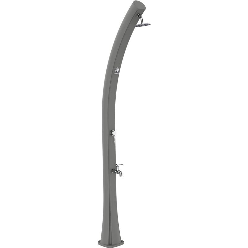 

Ducha de piscina gris cm 20x21x226 SOLE-GREY - Sined