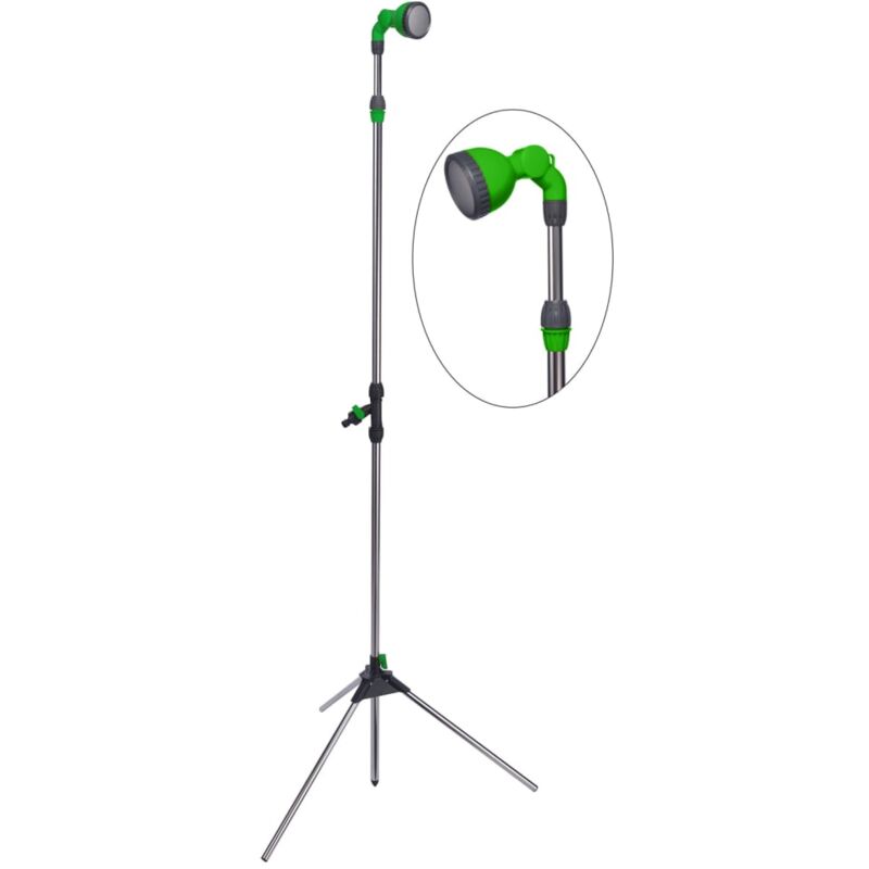 Ducha De Jardín Plateado Y Verde 215 Cm Hi Silver And Green