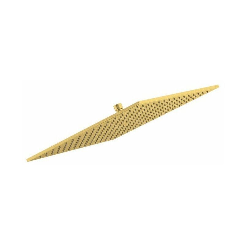 

Ducha de lluvia RAIN angular, 400 x 400 mm oro cepillado STANDARD - Ideal