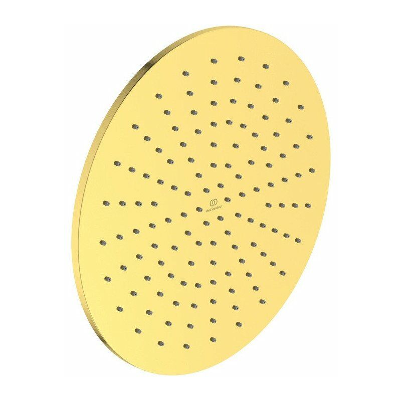 

Ducha de lluvia IDEALRAIN redonda, d : 300 mm dorado cepillado IDEAL STANDARD