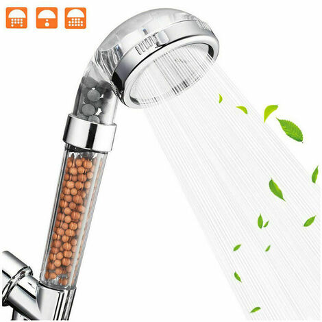 Ducha de mano doméstica, ducha con filtro de iones negativos, cabezal de ducha para baño