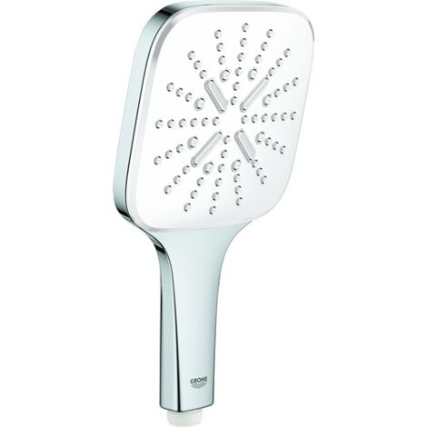 Ducha de mano Grohe Rainshower 130 SmartActive Cube 26551 moon white / chrom