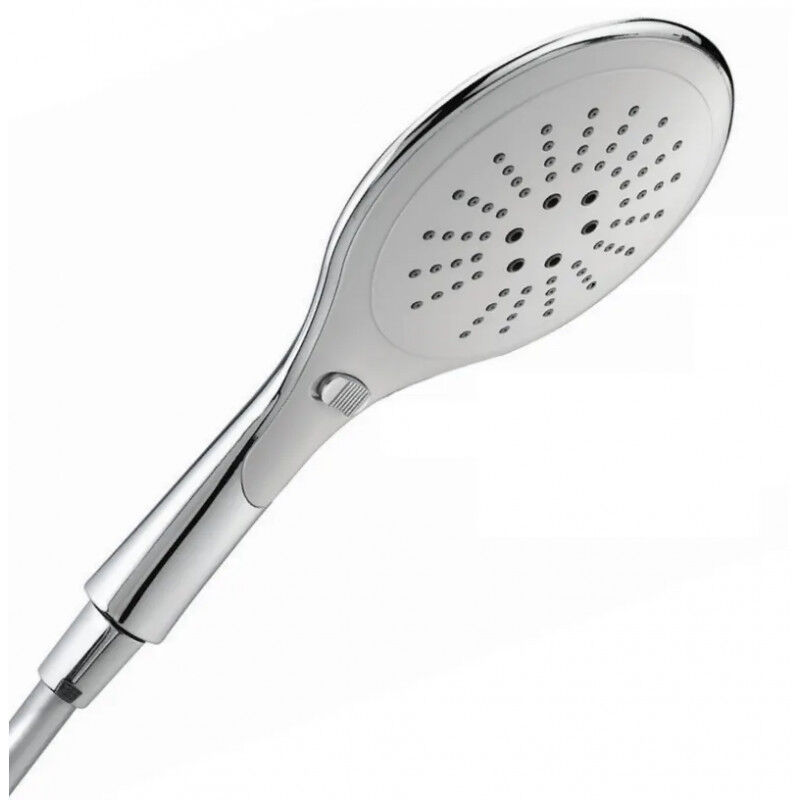 

Ducha de mano Inouie+ Cromo ABS, 3 chorros, diámetro 155mm, 8.5 l/min