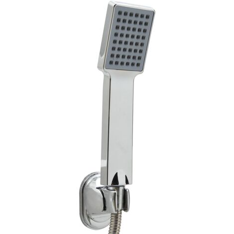 Ducha de mano om con manguera alcachofa de ducha alcachofa de ducha accesorios de baño 1,5 m cromo 020003794
