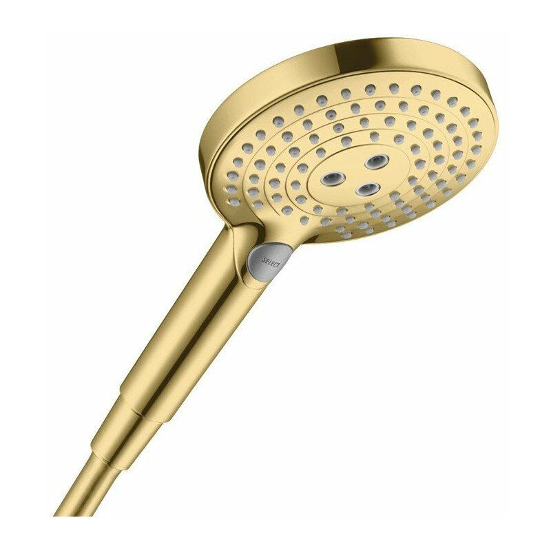 

Hansgrohe - Ducha de mano Raindance Select S 120 3jet EcoSmart acabado dorado pulido